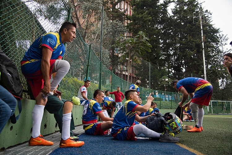 Colombia tiene la primera selección de fútbol con prótesis del mundo