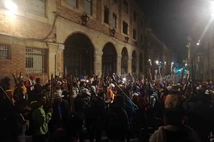 Comunicado a la opinión pública con ocasión de La Minga Indígena del Chocó en Bogotá