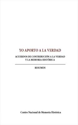 Resumen Yo aporto a la verdad