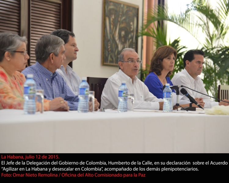 Avanza en firme el proceso de paz