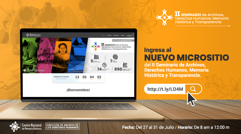 CNMH instala este lunes seminario internacional sobre archivos de derechos humanos y víctimas del conflicto