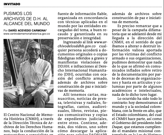 pusimos los archivos de d.h. al alcance del mundo pusimos los archivos de d.h. al alcance del mundo