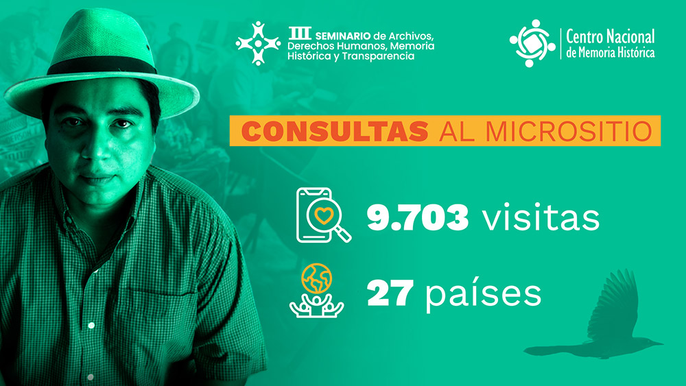 III Seminario de Archivos, Derechos Humanos, Memoria Histórica y Transparencia, referente de consulta para nuestros públicos