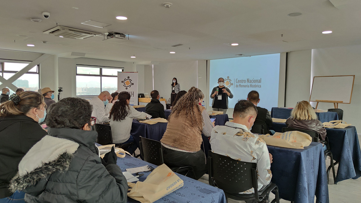 líderes y lideresas se dieron cita en la reunión de seguimiento a la Política Pública de Archivos de Derechos Humanos
