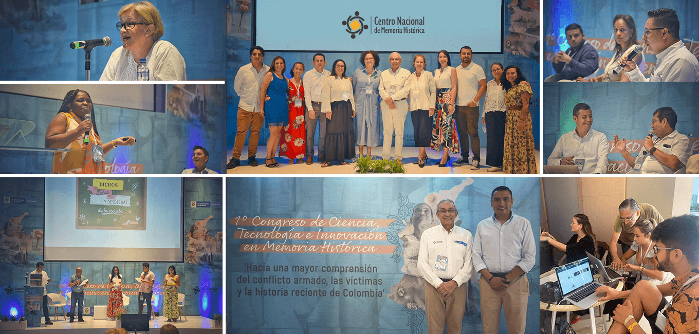 Cierra con éxito el primer Congreso de Ciencia, Tecnología e Innovación en Memoria Histórica en Santa Marta Cierra con éxito el primer Congreso de Ciencia, Tecnología e Innovación en Memoria Histórica en Santa Marta
