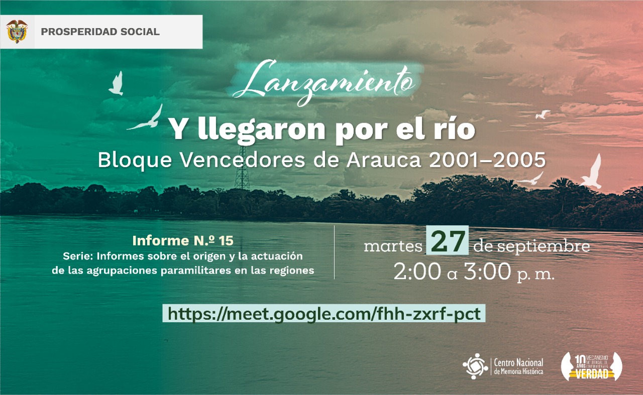 Lanzamiento. Y llegaron por el río Lanzamiento. Y llegaron por el río
