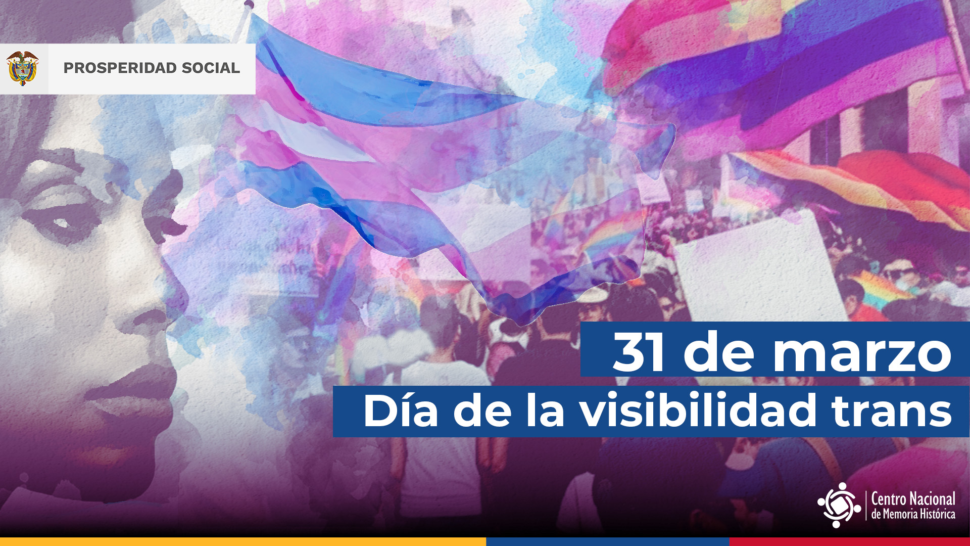 31 de marzo. Día de la visibilidad trans 31 de marzo. Día de la visibilidad trans