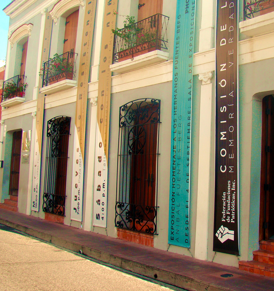 Fachada del Museo Memorial de la Resistencia Dominicana, en la Ciudad Colonial de Santo Domingo. Crédito: Museo Memorial de la Resistencia Dominicana.