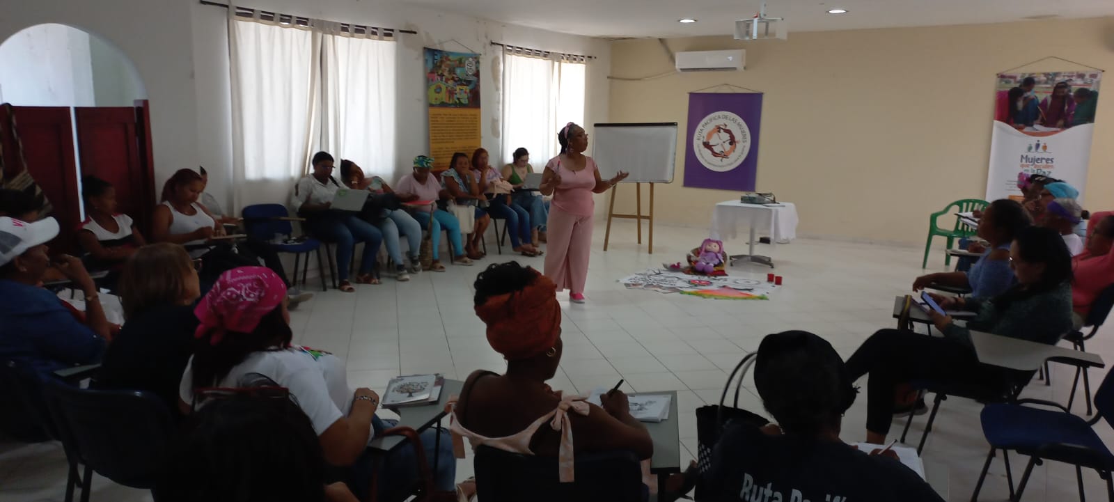 Las sobrevivientes que participaron del informe La verdad de las mujeres víctimas del conflicto armado en Colombia, en el departamento de Bolívar.