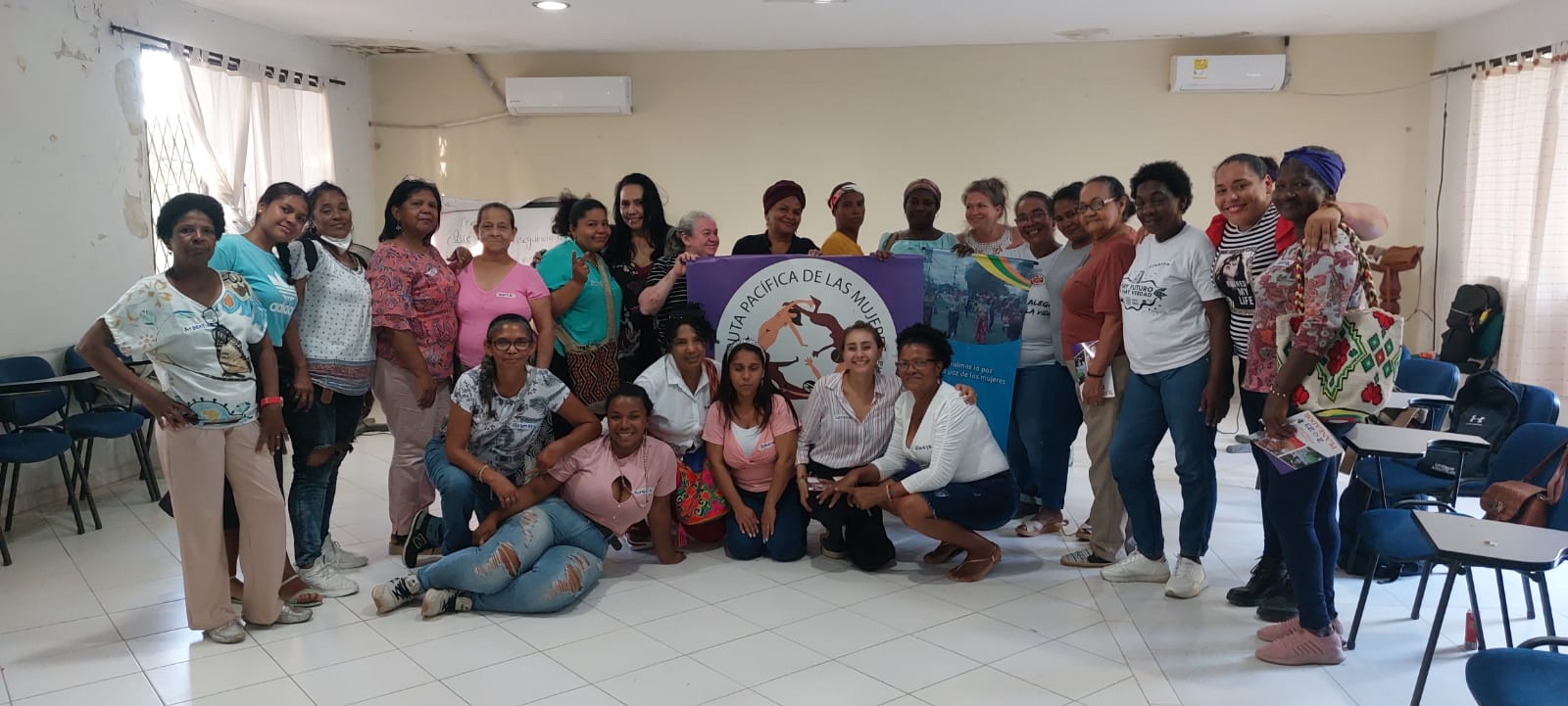 Las sobrevivientes que participaron en el informe La verdad de las mujeres víctimas del conflicto armado en Colombia, en el departamento de Bolívar. Las sobrevivientes que participaron en el informe La verdad de las mujeres víctimas del conflicto armado en Colombia, en el departamento de Bolívar.