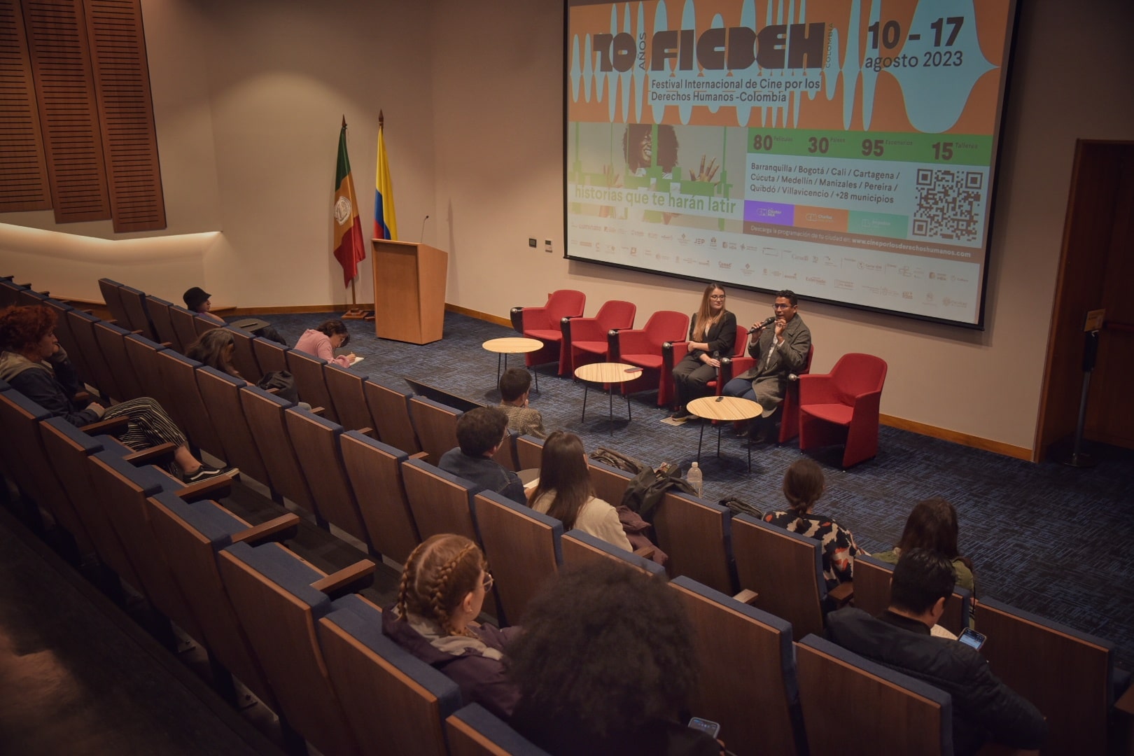 FICDEH 2023: el CNMH proyectó el documental Mandeleros, memorial del retorno