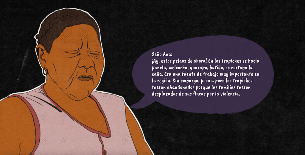 Memorias del Trapiche, la guerra