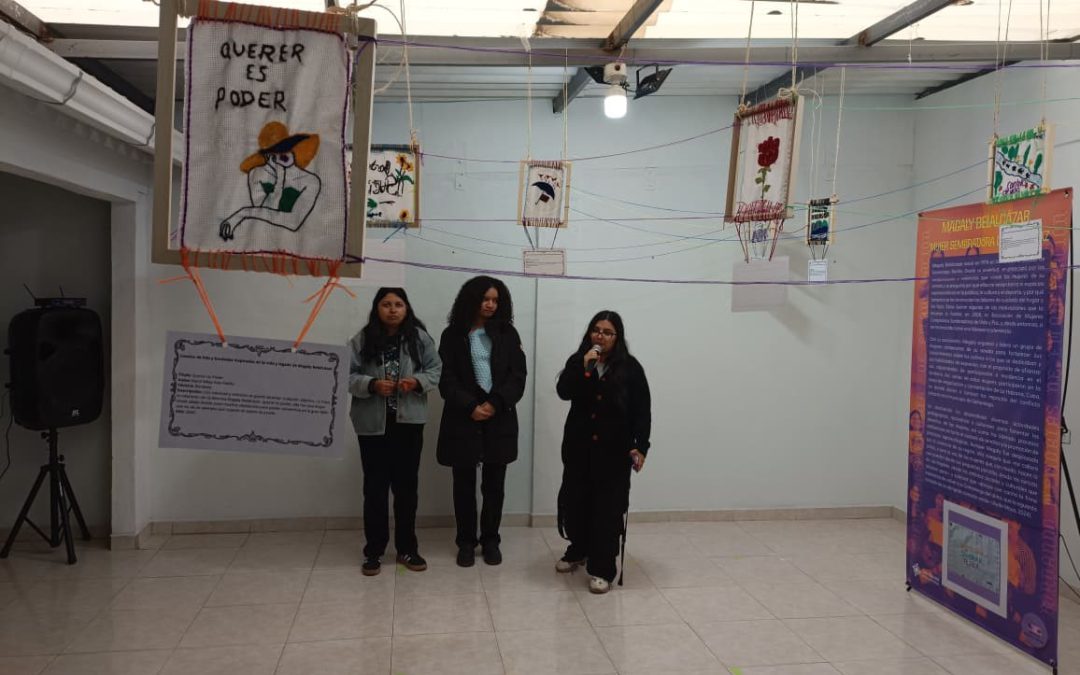 Lanzamiento de la muestra expositiva «Bordando memorias de emancipación»