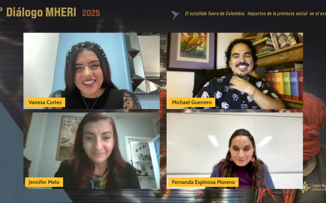 El cuarto diálogo MHERI abordó el impacto del estallido social fuera de Colombia