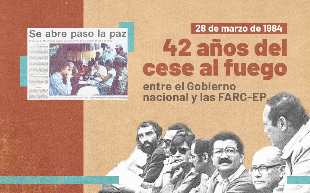 A 42 años de los acuerdos de La Uribe: el cese al fuego de 1984 y los primeros intentos de negociación con las FARC-EP