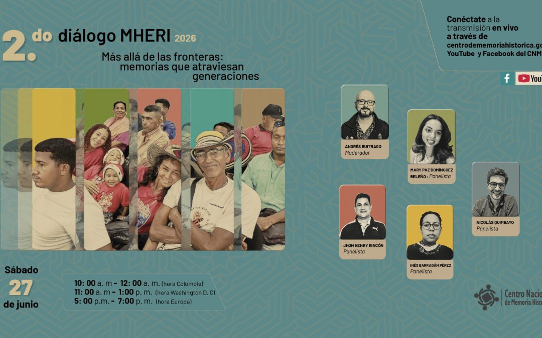 El CNMH abrirá un diálogo sobre las memorias heredadas por las segundas y terceras generaciones del exilio colombiano