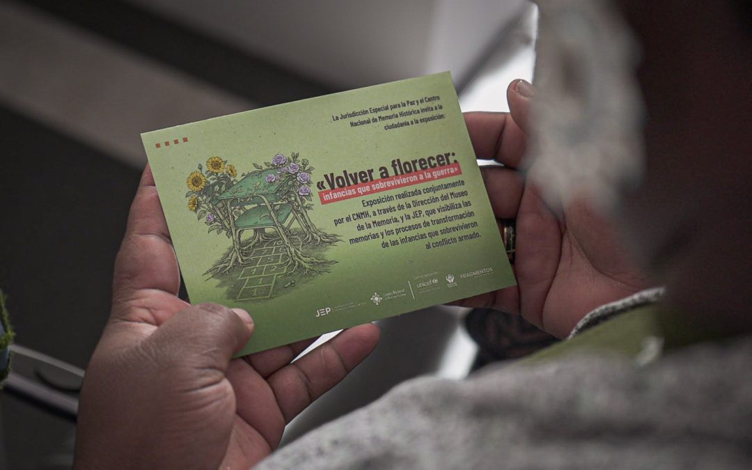 El CNMH, la Dirección del Museo de la Memoria y Fragmentos se unen en el conversatorio Arte, Memoria y Verdad frente al Reclutamiento de Niñas, Niños y Adolescentes